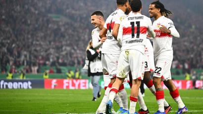 Bild: Tom Weller/dpa
Der Einzug des VfB Stuttgart ins Pokal-Finale hat auch Auswirkungen auf die Europacup-Qualifikation.