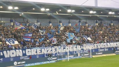 Bild: mr
Die Blau-Weiß-Fans hatten am Freitagabend wieder viel zu jubeln.