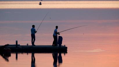 Symbolbild: Daniel Karmann
Zwei Weidener Angler erhielten nach einer Polizeikontrolle Anzeigen.