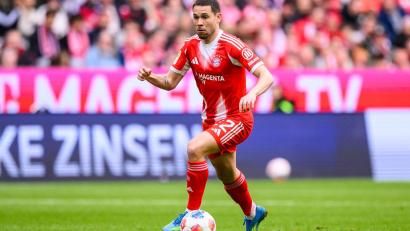 Bild: Tom Weller/dpa
Kleiner Muskelfaserriss: Bayern-Routinier Raphaël Guerreiro. (Archivbild)