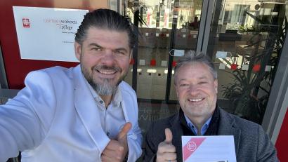 Bild: Ali Daniel Zant
Die Vorsitzenden des neuen Vereins: Michael G. Hörmann und Stadtrat Ali Daniel Zant