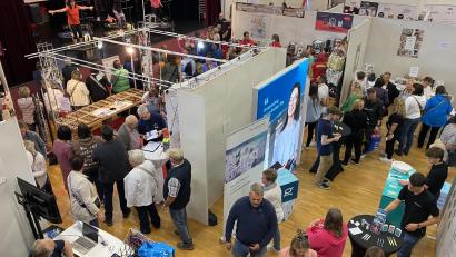 Bild: aub
Kontakte knüpfen und jede Menge Infos mitnehmen: Die Messe verspricht viel Abwechslung.
