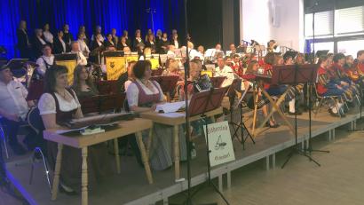 Bild: wro
Die Auszeichnung "Landmusikort 2026" wurde in Erbendorf mit einem Gemeinschaftskonzert in der Stadthalle groß gefeiert.