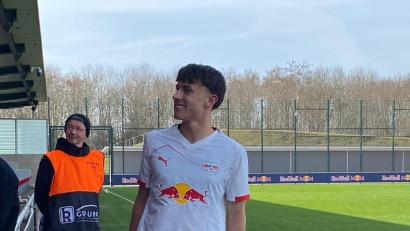 Bild: Langsteiner/privat
Der Ebnather Toni Langsteiner spielte mit RB Leipzig 3:3 beim FC Bayern.