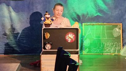 Bild: Sabine Mende
Kirsten Annika Lange reflektiert auch ihre Kindheit.