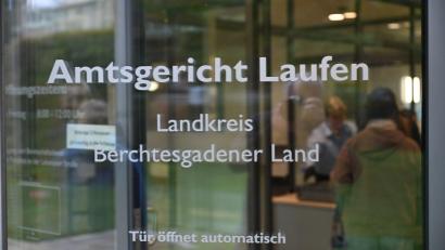 Bild: Felix Hörhager/dpa
Das Amtsgericht Laufen stellte das Verfahren ein (Archiv).