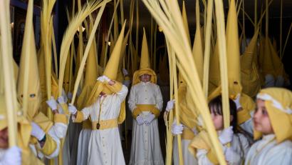 Bild: Manu Fernandez/AP/dpa
Palmsonntag in Spanien