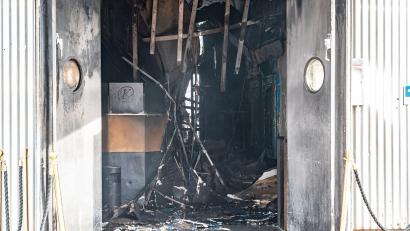 Bild: -/Feuerwehr Kehl/dpa
Noch ist völlig unklar, warum das Feuer in der Disco ausbrechen konnte.