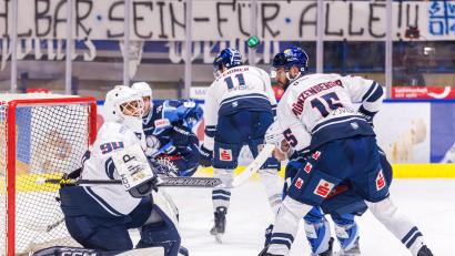 Bild: Werner Moller
Die Kassel Huskies trennen sich von Trainer Todd Woodcroft.