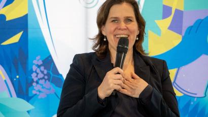 Bild: Leonie Asendorpf/dpa
Dietl ist dritte Münchner Bürgermeisterin (Archiv).