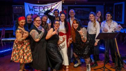 Bild: Florian Wein
Eindrücke vom „Dinner mit Singer“ im Turmrestaurant Schwandorf-Klardorf.