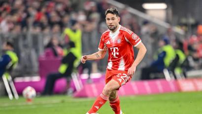 Archivbild: Harry Langer/dpa
Abschied im Sommer: Raphaël Guerreiro verlässt den FC Bayern.