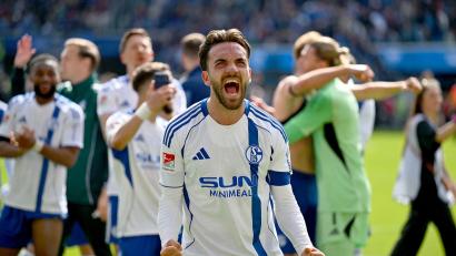Bild: Swen Pförtner/dpa
Der FC Schalke 04 steht kurz vor dem Aufstieg. (Archivbild)