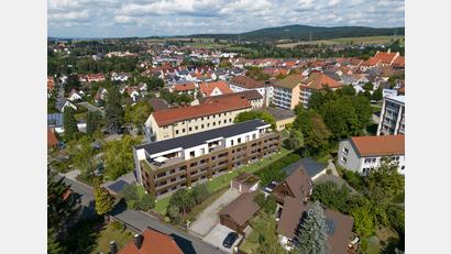 Bild: dob
Das VKV-Wohnbauprojekt Domicil „Le Titan“ vereint modernen Wohnkomfort, nachhaltige Bauweise und eine attraktive Lage.