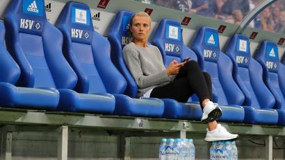 Bild: Christian Charisius/dpa
Vom FC Bayern zum HSV? Kathleen Krüger. (Archivbild)