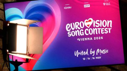 Bild: Harald Schneider/APA/dpa
Wer gewinnt den ESC? Diese Länder gelten als Favoriten. (Symbolbild)