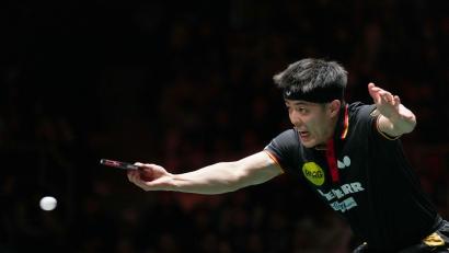 Bild: Wang Ying/XinHua/dpa
Der deutsche Tischtennis-Nationalspieler Dang Qiu.