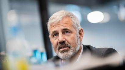 Bild: Christoph Soeder/dpa
Gea-Chef Stefan Klebert mahnt einen Abbau von Bürokratie-Ballast an.