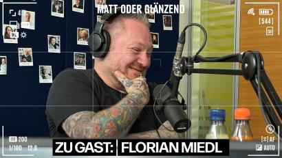 Bild: Peter Müller
Florian Miedl war Gast im Podcaststudio der Oberpfalz-Medien.