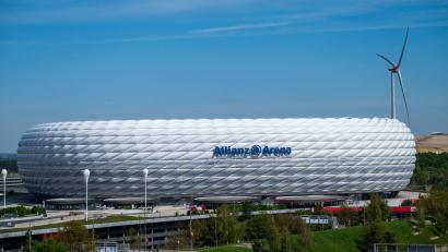 Bild: Peter Kneffel/dpa
Das Spiel in der Allianz-Arena konnte wie geplant stattfinden. (Archivbild)