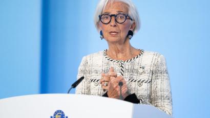 Bild: Florian Wiegand/dpa
EZB-Präsidentin Lagarde spricht sich wegen des Iran-Kriegs für mehr erneuerbare Energien aus. (Archivbild)