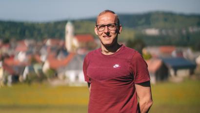 Bild: Stefan Sperl
Markus Singer ist seit 1. Mai der neue Bürgermeister der kleinen Gemeinde Weiding.
