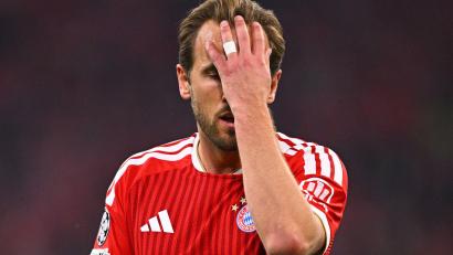 Bild: Tom Weller/dpa
Verzweifelte gegen die PSG-Abwehr: Bayern-Stürmer Harry Kane.