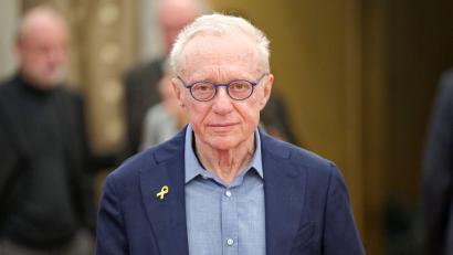 Bild: Henning Kaiser/dpa
David Grossman erhält den Thomas-Mann-Preis 2026. (Archivbild)