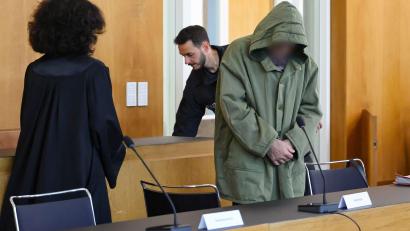 Bild: Daniel Löb/dpa
Der Verdächtige konnte erst im vergangenen Jahr gefasst werden.