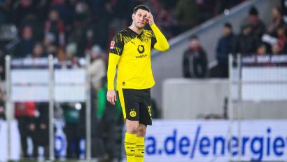 Bild: Tom Weller/dpa
Dortmunds Abwehrspieler Niklas Süle wird nach der Saison seine aktive Karriere beenden. (Archivbild)