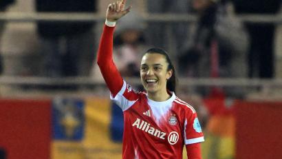 Bild: Jens Niering/dpa
Verlässt den FC Bayern: Natalia Padilla Bidas. (Archivbild)