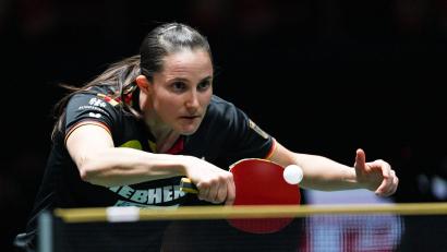 Bild: Xu Bingjie/XinHua/dpa
Im WM-Halbfinale: Tischtennis-Nationalspielerin Sabine Winter.