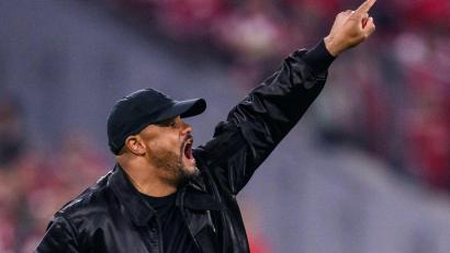 Bild: Tom Weller/dpa
„Nie verlieren, was uns stark macht.“ Bayern-Trainer Vincent Kompany glaubt fest an seine Spielphilosophie.