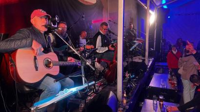 Archivbild: Kristian Forster
Die Band „Austria 7“ tritt bei "Handball meets Fuchsbeck" heuer wieder am Sonntagabend auf.
