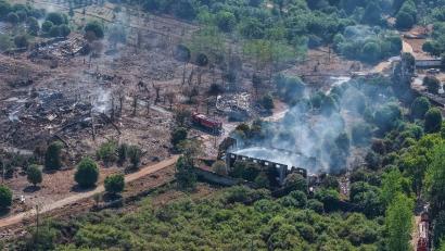 Bild: Chen Sihan/Xinhua/AP/dpa
Bei der Explosion einer Feuerwerksfabrik in der Stadt Liuyang sind 37 Menschen ums Leben gekommen.