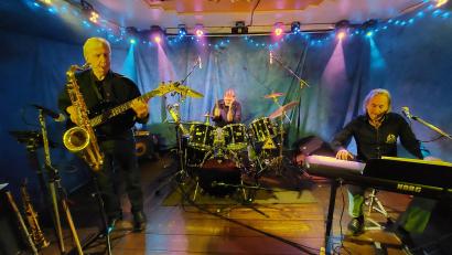 Bild: Kunz
Das Trio Chris B. auf der "Live Stage" im Kulturbahnhof.