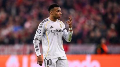 Bild: Tom Weller/dpa
Fällt für den Clasico aus: Kylian Mbappé (Archivbild)