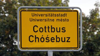 Bild: Paul Zinken/dpa-Zentralbild/dpa
Cottbus könnte den Forschern zufolge beim Strukurwandel eine Blaupause für andere Regionen sein.