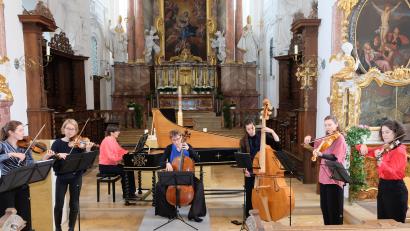 Bild: Robert Dotzauer
Das Konzert des Ensemble "Nürnberg Barock" mit gelesenen Texten eröffnete einen lebendigen Einblick in die europäische Musiklandschaft des 18. Jahrhunderts.