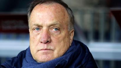 Bild: Sergei Grits/AP/dpa
Dick Advocaat ist wieder Trainer des deutschen WM-Gegners Curaçao. (Archivbild)