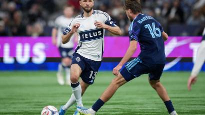 Bild: DARRYL DYCK/The Canadian Press/AP/dpa
Thomas Müller (l) gehört zu den Spielern mit den höchsten Jahresgehältern in der MLS. (Archivbild)