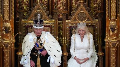 Bild: Kirsty Wigglesworth/Pool AP/AP/dpa
Die „King's Speech“ ist eine jahrhundertealte Tradition.