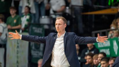 Bild: Harald Tittel/dpa
Jacques Schneider erreicht mit den Gladiators Trier das Playoff-Viertelfinale. (Archivbild)