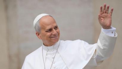 Bild: Gregorio Borgia/AP/dpa
Der Papst spricht sich immer wieder für Frieden aus. (Archivbild)