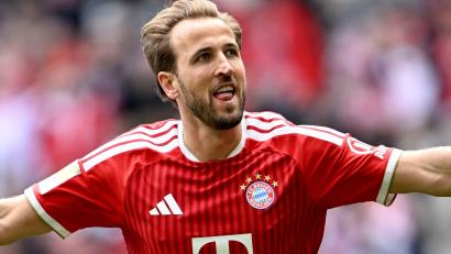 Bild: Sven Hoppe/dpa
Torschützenkönig Harry Kane konnte gegen Köln gleich drei Treffer bejubeln.