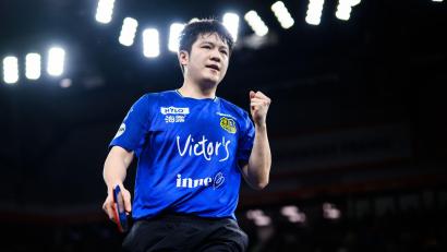 Bild: Tom Weller/dpa
Saarbrückens Superstar Fan Zhendong ist mit seinem Team wieder im Champions-League-Finale. (Archivbild)