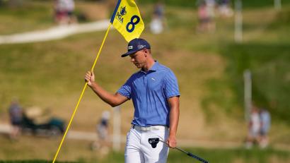 Bild: Matt Slocum/AP/dpa
Matti Schmid hat eine ganz starke PGA Championship gespielt.