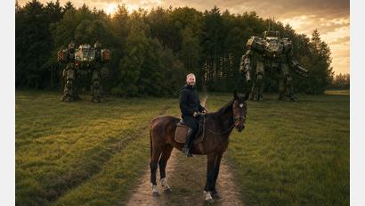 Bild[M]: Marco Räder-Rubenbauer
Mario Weiß hat das "Game of Thrones des Weltalls" zu Yellow King Productions nach Illschwang geholt.
