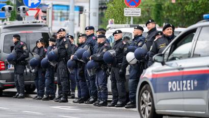Bild: Max Slovencik/APA/dpa
Die Sicherheitsbehörden ziehen eine positive ESC-Bilanz.