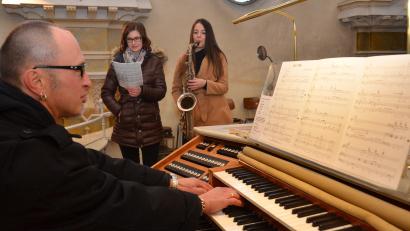 Archivbild: dob
Hans-Josef Völkl begeisterte Nachwuchstalente und brachte immer wieder neue Musiktalente hervor.